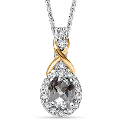 Choose Your Pendant Necklace – 18K Vermeil YG & Rhodium-Plated Sterling Silver
