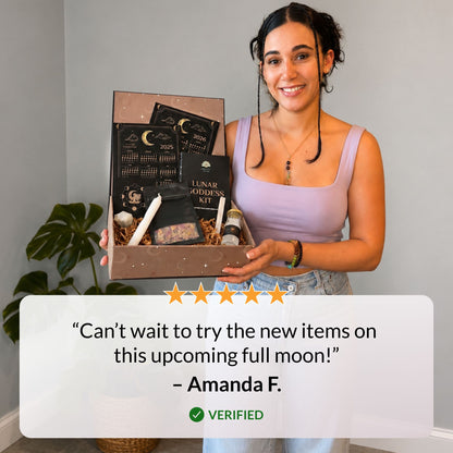 Lunar Goddess Kit – A Full Year of Moon Rituals in One Box