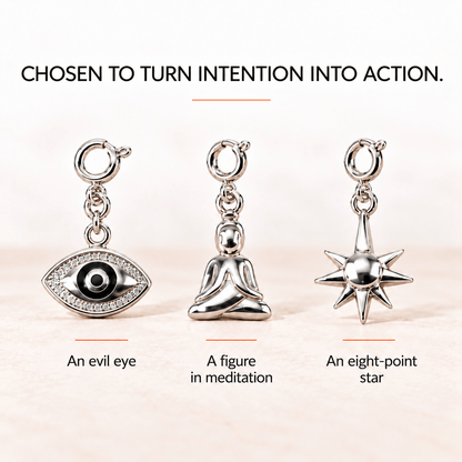Manifestation Charm Set – Focus, Calm & Positive Energy