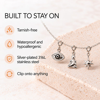 Manifestation Charm Set – Focus, Calm & Positive Energy