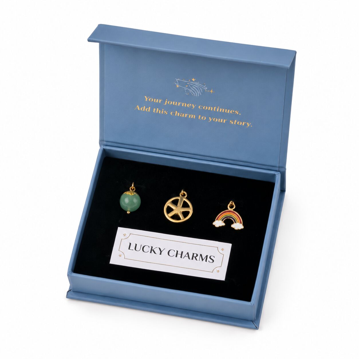 Steel Charms Collection — Lucky, Mystic & Manifestation