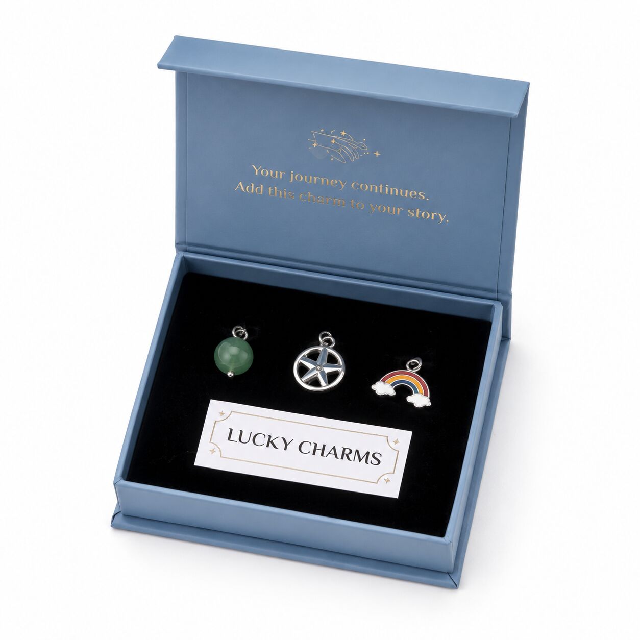 Steel Charms Collection — Lucky, Mystic & Manifestation