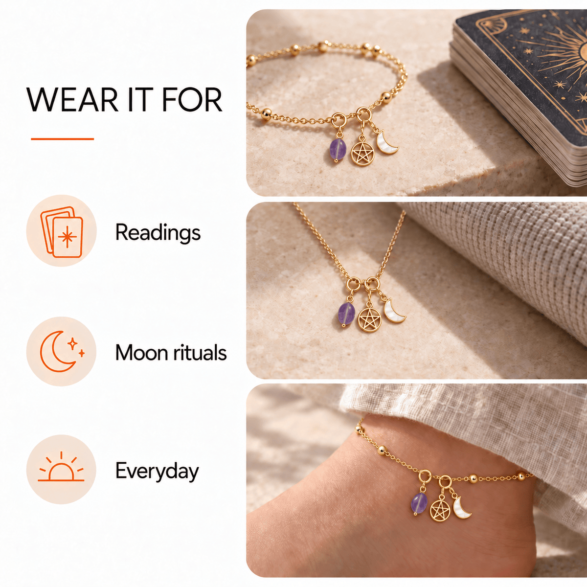 Mystic Charm set – Awaken Intuition & Inner Magic