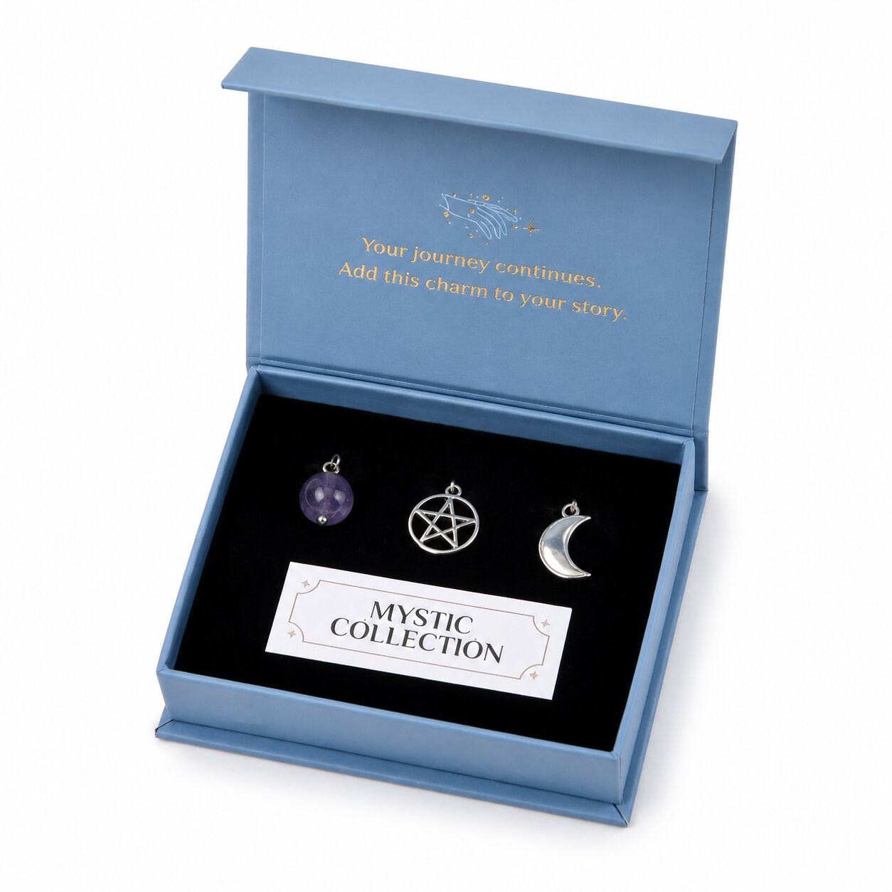 Steel Charms Collection — Lucky, Mystic & Manifestation
