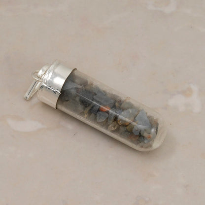 Crystal Chip Vial Pendant – Your Daily Amulet
