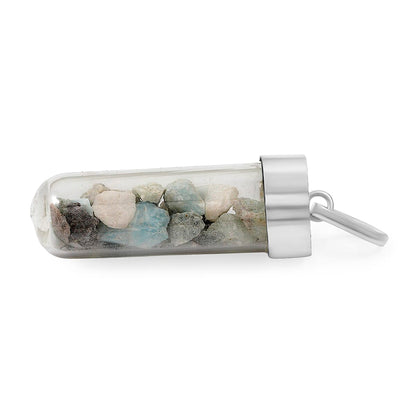 Crystal Chip Vial Pendant – Your Daily Amulet