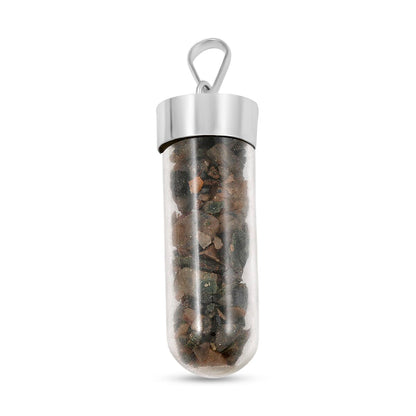 Crystal Chip Vial Pendant – Your Daily Amulet