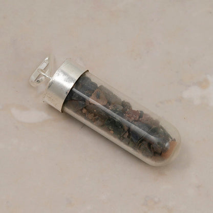 Crystal Chip Vial Pendant – Your Daily Amulet