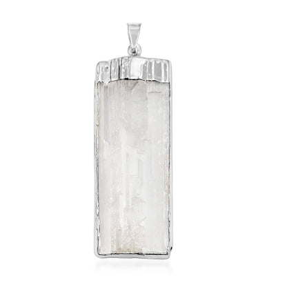 Selenite Crystal Pendant – Cleanse & Clarify