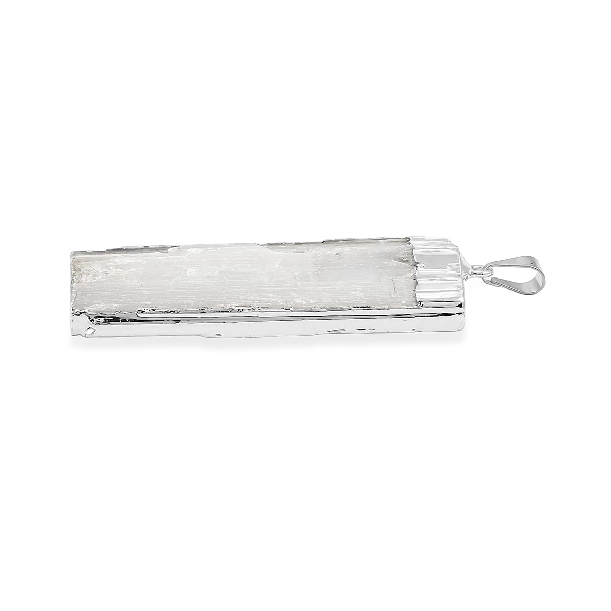 Selenite Crystal Pendant – Cleanse & Clarify