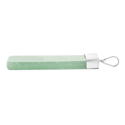 Sleek Crystal Bar Pendant – Wear Your Intention