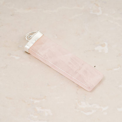 Sleek Crystal Bar Pendant – Wear Your Intention