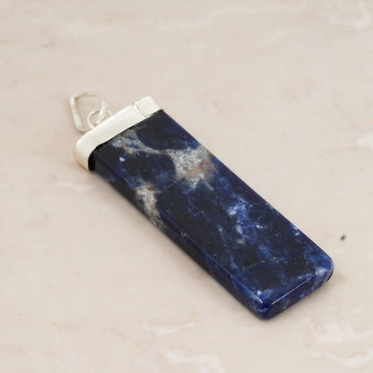 Sleek Crystal Bar Pendant – Wear Your Intention