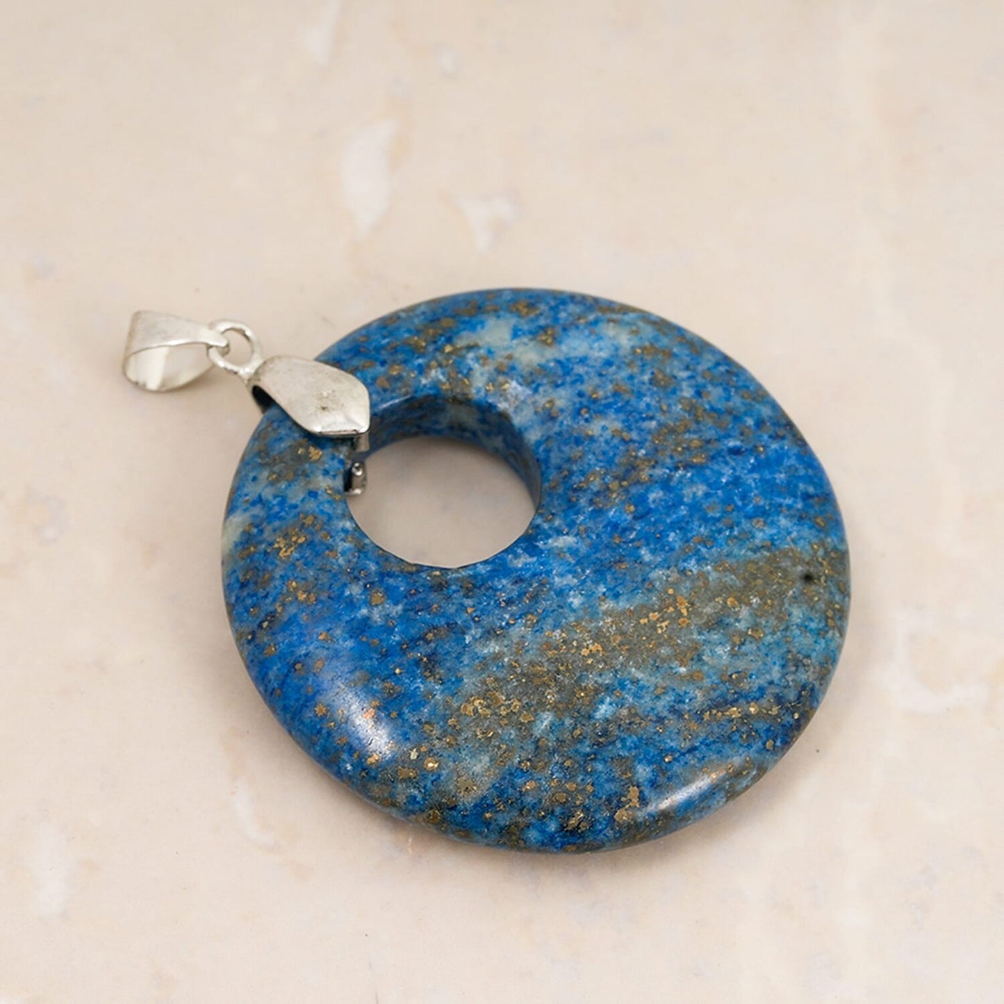 Crystal Donut Pendant – Circle of Energy