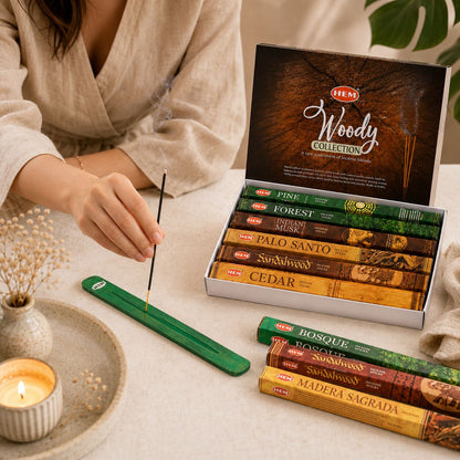 Woody Incense Gift Pack – 120 Sticks