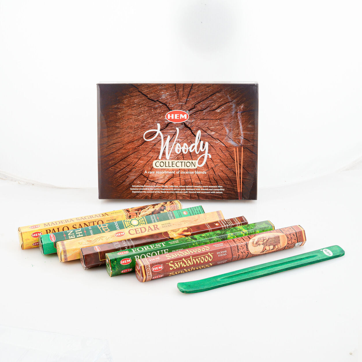 Woody Incense Gift Pack – 120 Sticks