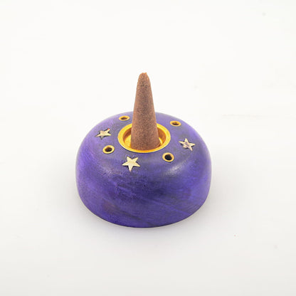 Set of 8 Mini Incense Burners – Cone and Stick Holders