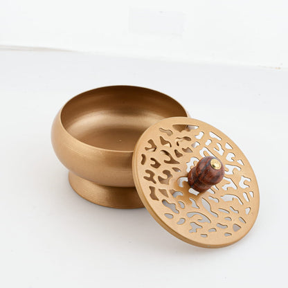 3-Piece Metal Incense Burner Set