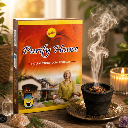 Purify House Benzoin Resin Incense Cups