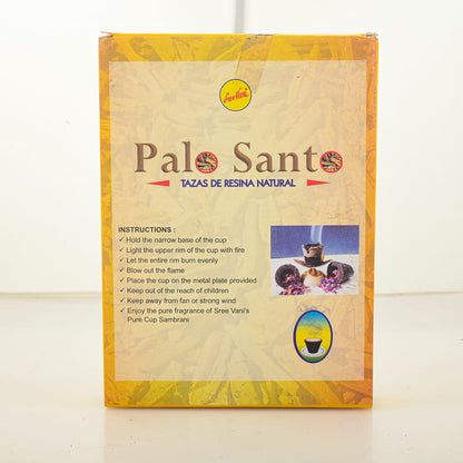 Palo Santo Natural Resin Incense Cups
