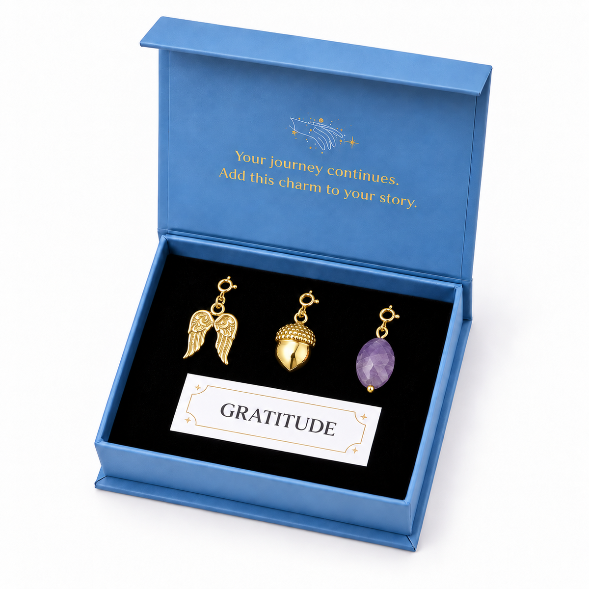 Gratitude Charm Set – Notice the Good & Worry Less