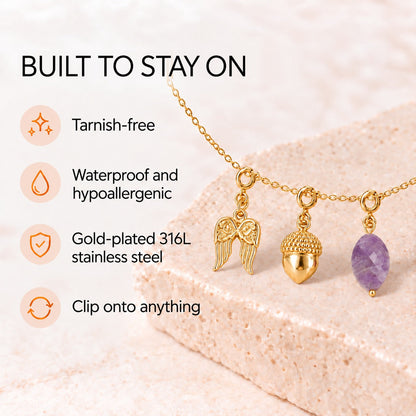 Gratitude Charm Set – Notice the Good & Worry Less