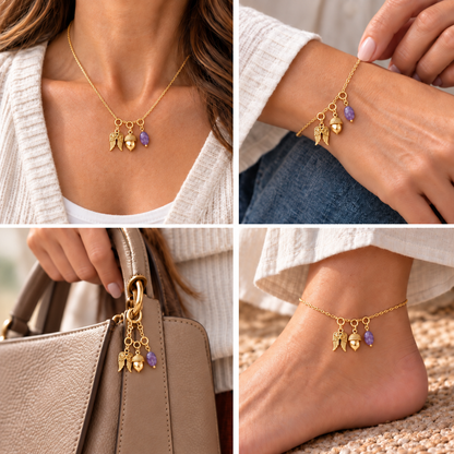 Gratitude Charm Set – Notice the Good & Worry Less