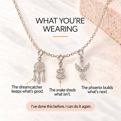 Transformation Charm Set – Embrace Change & Let Go