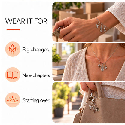 Transformation Charm Set – Embrace Change & Let Go