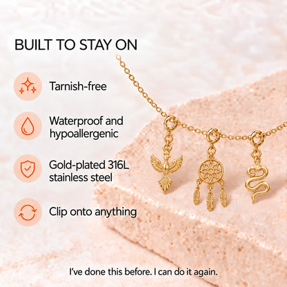 Transformation Charm Set – Embrace Change & Let Go