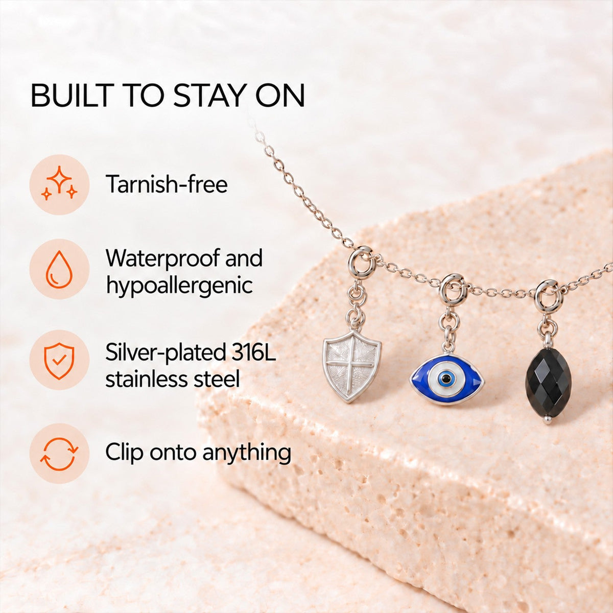 Protection Charm Set – Guard Your Energy & Block Vibes
