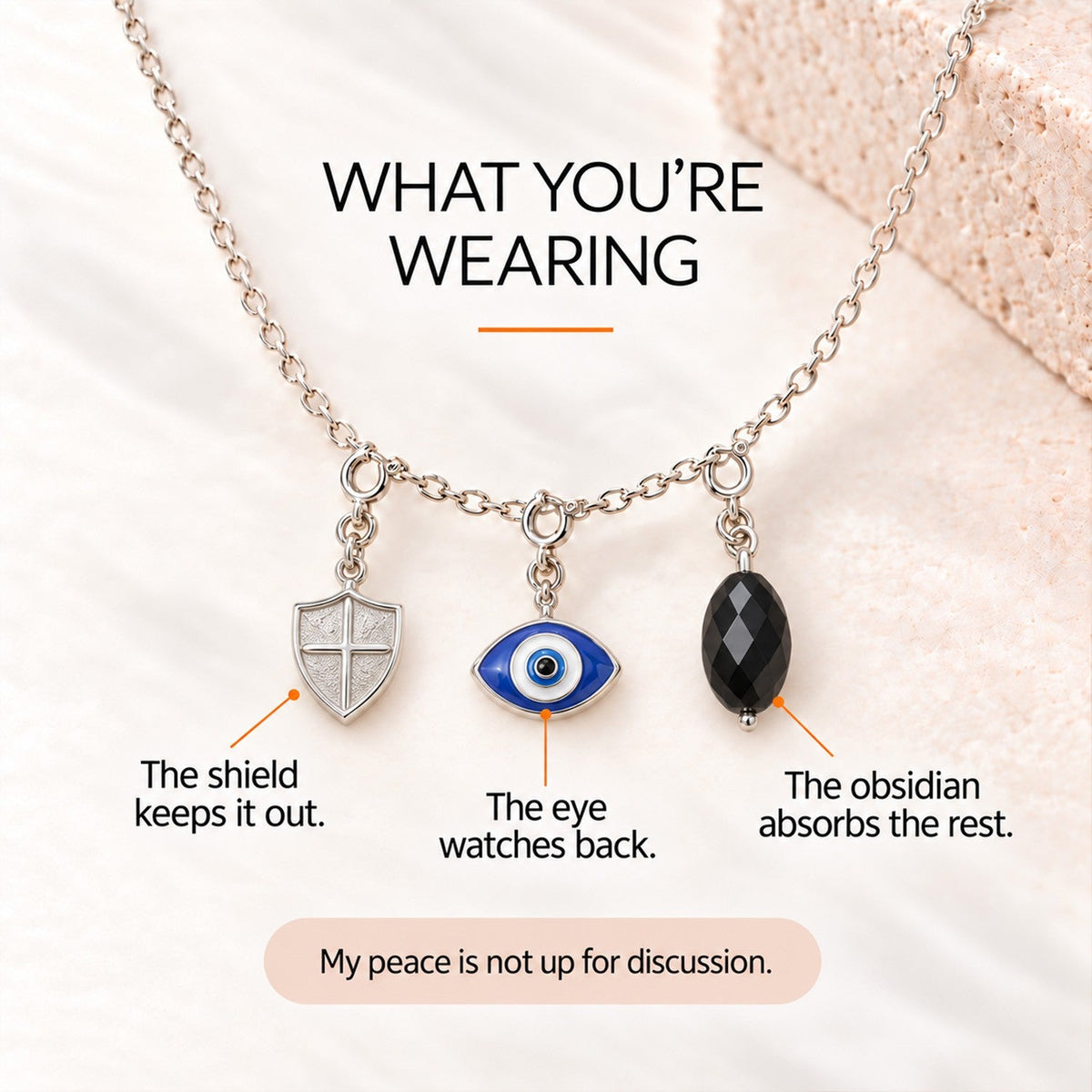 Protection Charm Set – Guard Your Energy & Block Vibes
