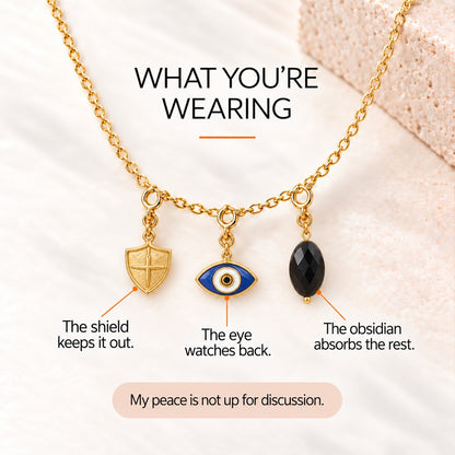 Protection Charm Set – Guard Your Energy & Block Vibes
