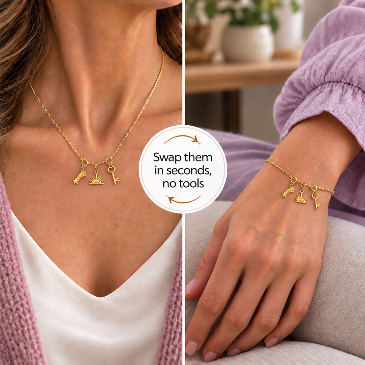Hope Charm Set – Keep Believing in Better Days Ahead