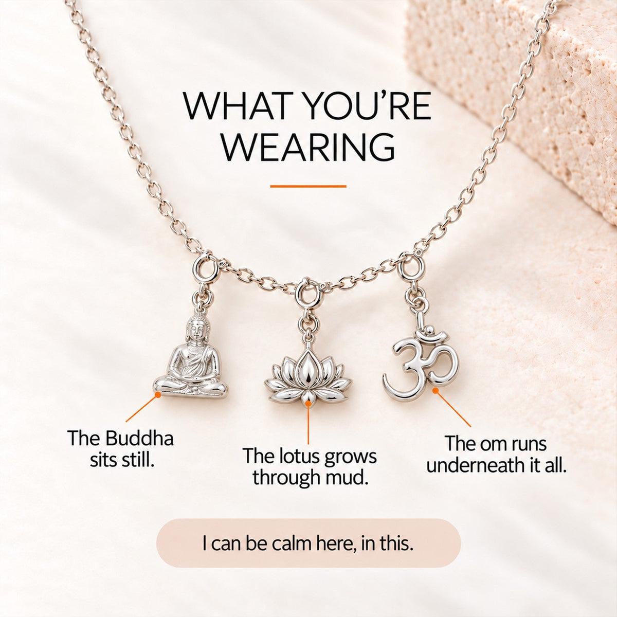Inner Peace Charm Set – Keep Calm Through Daily Chaos