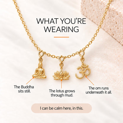 Inner Peace Charm Set – Keep Calm Through Daily Chaos