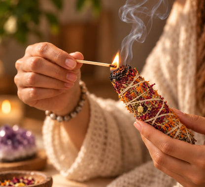 Natural Sage Bundles Set – Botanical Smudge Sticks Pack