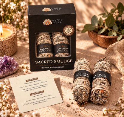 Natural Sage Bundles Set – Botanical Smudge Sticks Pack