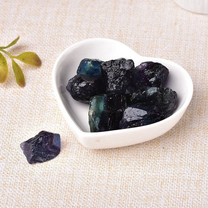 Raw Rainbow Fluorite Stones