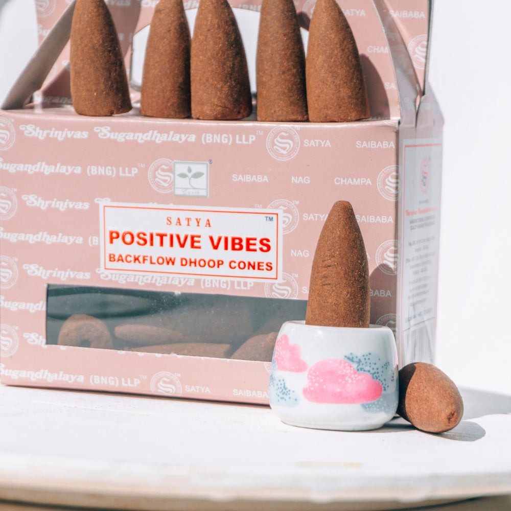 Positive Vibes Incense Cones