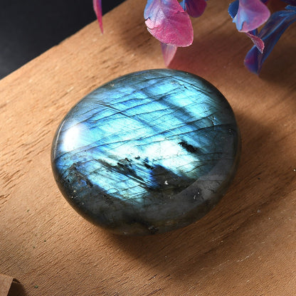 Labradorite Palm Stone – Ignite Your Inner Transformation