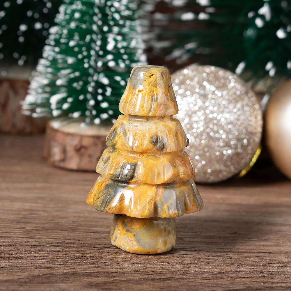 Christmas Tree Crystal Carving