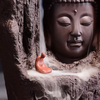 Buddha Waterfall Backflow Incense Burner