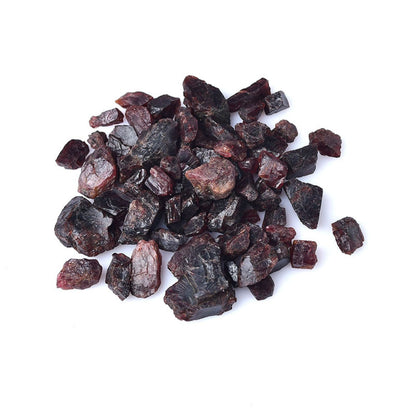 Raw Red Garnet Stones