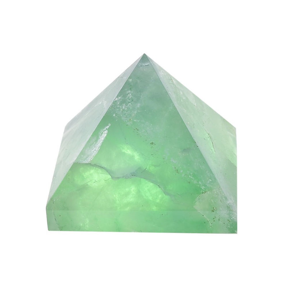 Green Fluorite Pyramid