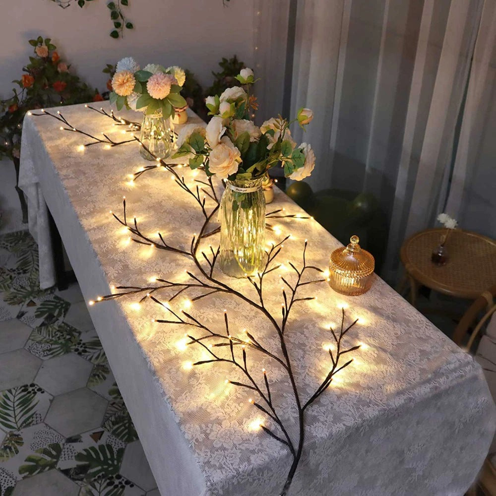 Luminous Willow Vine LED Lights