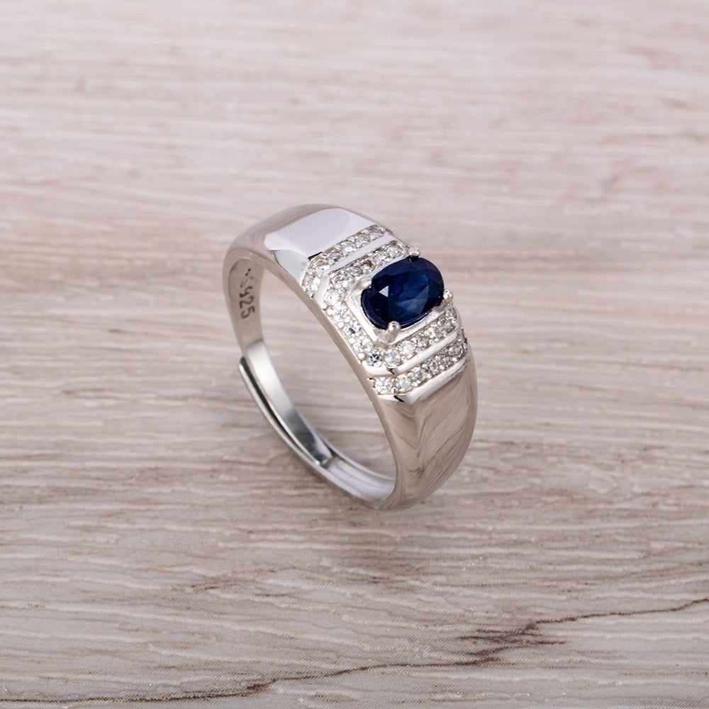 Natural Blue Sapphire Ring