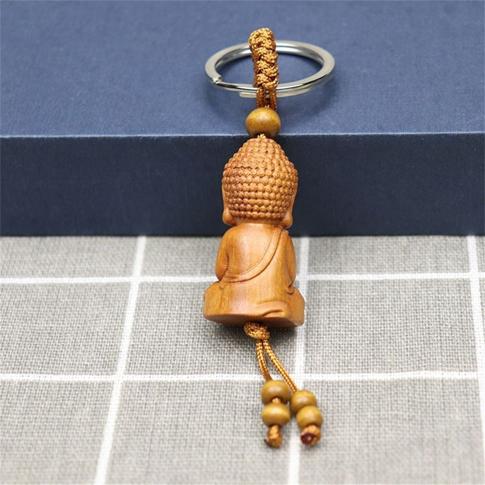 Cute Little Buddha Keychain