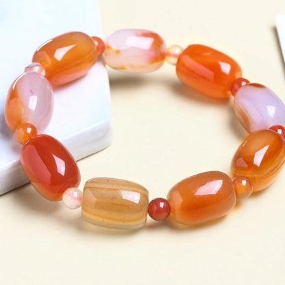 Red Agate Gentle Natural Gemstone Bracelet