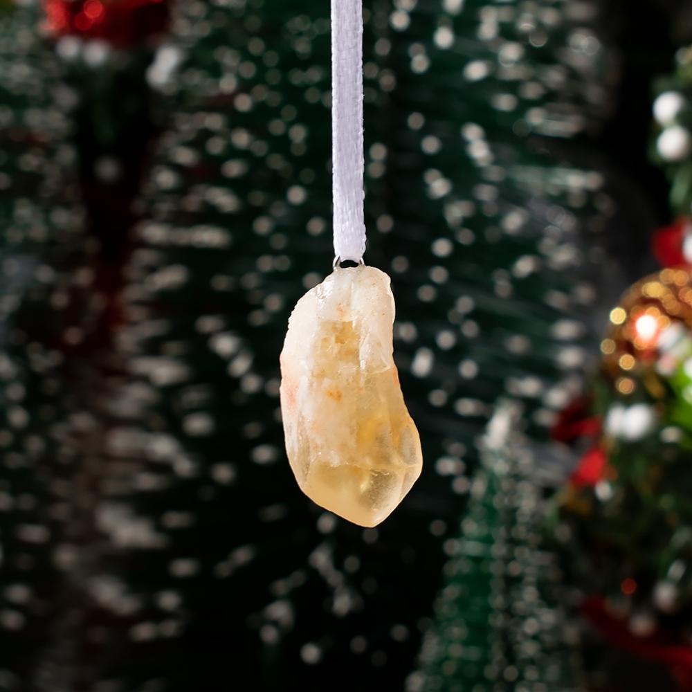 Natural Crystal Hanging Christmas Decor